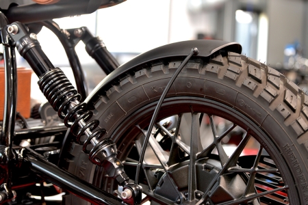 Bobber Rear Fender, Twin Shock